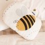 Cushion HappyFriday HF Mini Multicolour Bee 40 x 30 cm by HappyFriday, Back & Body Pillows - Ref: D1613543, Price: 12,39 €, D...