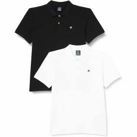 Polo de Manga Corta Hombre Champion Negro de Champion, Polos - Ref: S64145303, Precio: 34,97 €, Descuento: %