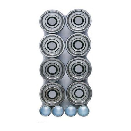 Ruote Atipick ABEC7 BMX/Skate Grigio scuro (8 pcs) di Atipick, Parti di skateboard - Rif: S6417617, Prezzo: 10,16 €, Sconto: %