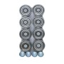 Wheels Atipick ABEC7 BMX/Skate Dark grey (8 pcs) by Atipick, Skateboard parts - Ref: S6417617, Price: 10,16 €, Discount: %