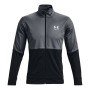 Men's Sports Jacket Under Armour Pique Light grey | Tienda24 - Global Online Shop Tienda24.eu