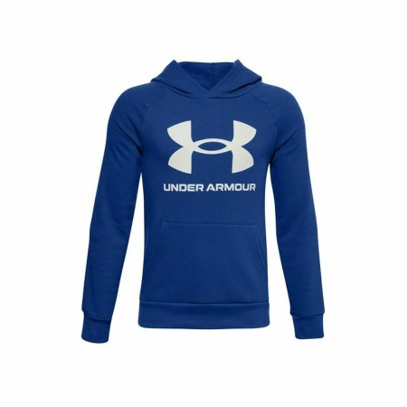 Children’s Hoodie Under Armour Rival Fleece Blue | Tienda24 - Global Online Shop Tienda24.eu