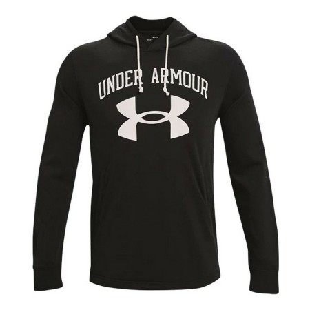 Sudadera con Capucha Hombre Under Armour Rival Terry Negro | Tienda24 - Global Online Shop Tienda24.eu