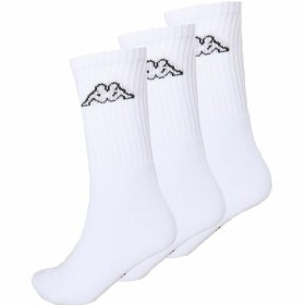 Chaussettes Kappa Middly Blanc de Kappa, Socquettes - Réf : S6425570, Prix : 6,45 €, Remise : %