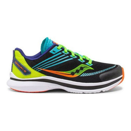 Running Shoes for Kids Saucony Kinvara 12 JR Black by Saucony, Boys - Ref: S6426469, Price: 35,09 €, Discount: %