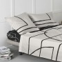 Fitted sheet HappyFriday BLANC Multicolour 160 x 200 x 32 cm by HappyFriday, Sheets and pillowcases - Ref: D1613598, Price: 3...