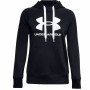 Polar com Capuz Mulher Under Armour Rival Fleece Preto de Under Armour, Mulher - Ref: S6426604, Preço: 0,00 €, Desconto: %