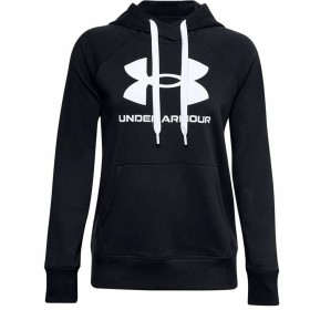 Felpa con Cappuccio Donna Under Armour Rival Fleece Nero di Under Armour, Donna - Rif: S6426604, Prezzo: 0,00 €, Sconto: %