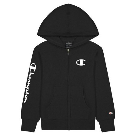 Casaco de Desporto para Homem Champion Full Zip Logo Boy Preto de Champion, Roupa de abrigo - Ref: S6427802, Preço: 30,06 €, ...