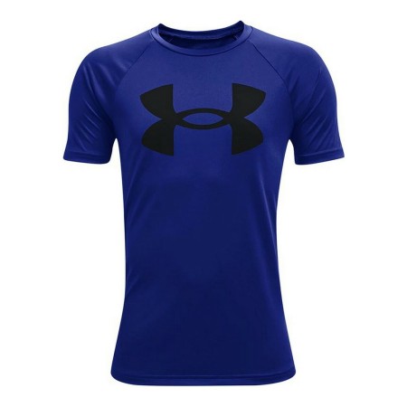 Men’s Short Sleeve T-Shirt Under Armour Tech Big Logo Blue | Tienda24 - Global Online Shop Tienda24.eu