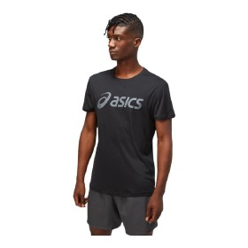 Camiseta de Manga Corta Hombre Asics Core Negro de Asics, Hombre - Ref: S6430887, Precio: 26,29 €, Descuento: %