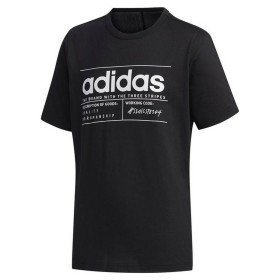 Camiseta de Manga Corta Infantil Adidas Brilliant Basics Negro de Adidas, Niño - Ref: S6430946, Precio: 17,97 €, Descuento: %