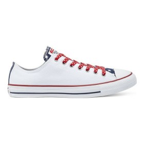 Scarpe Casual da Donna Converse Chuck Taylor Stars Stripes Bianco di Converse, Sneakers e scarpe sportive - Rif: S6430960, Pr...