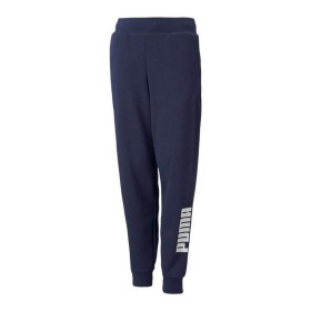 Children's Tracksuit Bottoms Puma Essential+ Colorblock B Dark blue | Tienda24 - Global Online Shop Tienda24.eu