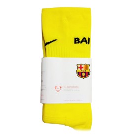 Meias de Desporto Nike FCB Home Away Amarelo Nike - 1