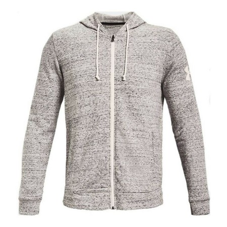 Men's Sports Jacket Under Armour RIVAL TERRY FZ Light grey by Under Armour, Warm clothing - Ref: S6431450, Price: 49,74 €, Di...