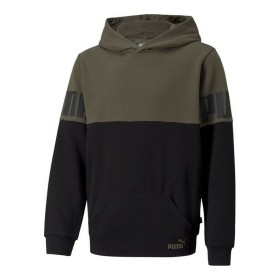 Sweat sans capuche homme Puma Colorblock Vert de Puma, Homme - Réf : S6431459, Prix : 33,07 €, Remise : %