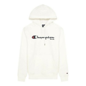 Sudadera con Capucha Hombre Champion USA Logo Blanco de Champion, Hombre - Ref: S6431470, Precio: 0,00 €, Descuento: %