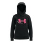 Camisola com Capuz Menina Under Armour Fleece Logo Preto | Tienda24 - Global Online Shop Tienda24.eu