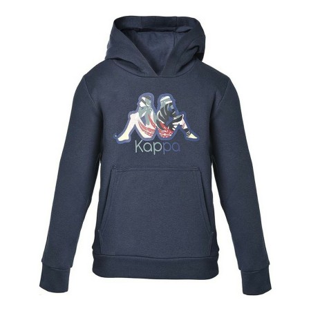 Sweat à capuche enfant Kappa Cache Bleu foncé | Tienda24 - Global Online Shop Tienda24.eu