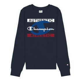 Men’s Sweatshirt without Hood Champion Authentic Athletic Dark blue by Champion, Men - Ref: S6431491, Price: 0,00 €, Discount: %