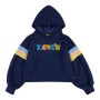 Felpa per Bambini Levi's Full Sleeve High Rise Blu scuro | Tienda24 - Global Online Shop Tienda24.eu