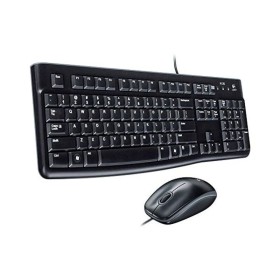 Tastatur und optische Maus Logitech Desktop MK120 Schwarz Logitech - 1