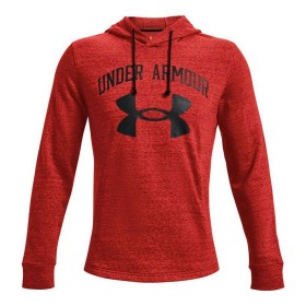 Polar com Capuz Homem Under Armour Rival Terry Vermelho de Under Armour, Homem - Ref: S6431522, Preço: 45,59 €, Desconto: %