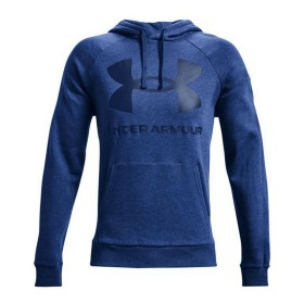 Sudadera con Capucha Hombre Under Armour Fleece Rival Azul oscuro de Under Armour, Hombre - Ref: S6431526, Precio: 43,32 €, D...