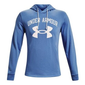 Sudadera con Capucha Hombre Under Armour Rival Terry Añil de Under Armour, Hombre - Ref: S6431528, Precio: 45,59 €, Descuento: %