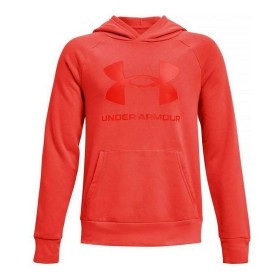 Felpa con Cappuccio Bambino Under Armour Rival Big Logo Rosso di Under Armour, Bambino - Rif: S6431532, Prezzo: 32,25 €, Scon...