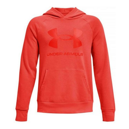 Jungen Sweater mit Kapuze Under Armour Rival Big Logo Rot | Tienda24 - Global Online Shop Tienda24.eu