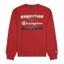 Men’s Sweatshirt without Hood Champion Authentic Athletic Red | Tienda24 - Global Online Shop Tienda24.eu