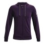 Sportjackefür Herren Under Armour Rival Terry Magenta von Under Armour, Warme Kleidung - Ref: S6431668, Preis: 0,00 €, Rabatt: %