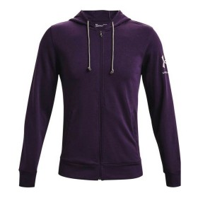 Casaco de Desporto para Homem Under Armour Rival Terry Magenta de Under Armour, Roupa de abrigo - Ref: S6431668, Preço: 49,74...