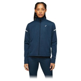 Casaco de Desporto para Mulher Asics Lite-Show Azul Marinho de Asics, Roupa de abrigo - Ref: S6431690, Preço: 98,74 €, Descon...