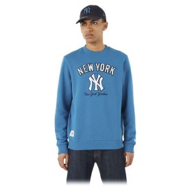 Men’s Sweatshirt without Hood New Era MLB Heritage New York Yankees Blue by New Era, Men - Ref: S6431804, Price: 53,55 €, Dis...