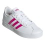 Scarpe Sportive per Bambini Adidas VL Court 2.0 Bianco di Adidas, Scarpe - Rif: S6432557, Prezzo: 37,66 €, Sconto: %