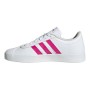 Sapatilhas de Desporto Infantis Adidas VL Court 2.0 Branco de Adidas, Ténis - Ref: S6432557, Preço: 37,66 €, Desconto: %