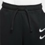 Pantalone di Tuta per Bambini Nike Swoosh Bambini Nero | Tienda24 - Global Online Shop Tienda24.eu