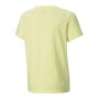 Camisola de Manga Curta Infantil Puma Alpha Graphic Amarelo | Tienda24 - Global Online Shop Tienda24.eu