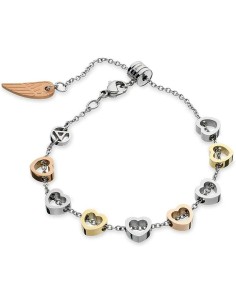 Pulsera Mujer Shabama Sahara Latón Bañado en oro | Tienda24 Tienda24.eu