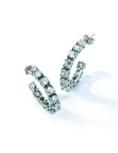 Ladies' Earrings Secrecy E8244CDAWA900 Sterling silver 4 cm | Tienda24 Tienda24.eu