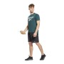 Maglia a Maniche Corte Uomo Reebok Workout Ready Supremium Ciano di Reebok, Uomo - Rif: S6434738, Prezzo: 26,37 €, Sconto: %