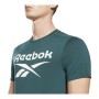 Maglia a Maniche Corte Uomo Reebok Workout Ready Supremium Ciano di Reebok, Uomo - Rif: S6434738, Prezzo: 26,37 €, Sconto: %