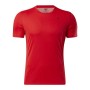 Maglia Sportiva a Maniche Corte Reebok Workout Ready Rosso di Reebok, Camicie e T-shirt sportive - Rif: S6434739, Prezzo: 20,...