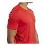 Maillot de Corps de Sport à Manches Coupe Reebok Workout Ready Rouge de Reebok, T-shirts de sport - Réf : S6434739, Prix : 20...