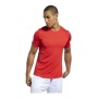 Maillot de Corps de Sport à Manches Coupe Reebok Workout Ready Rouge de Reebok, T-shirts de sport - Réf : S6434739, Prix : 20...