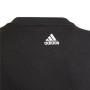 Felpa per Bambini Adidas Essentials Logo K Nero | Tienda24 - Global Online Shop Tienda24.eu