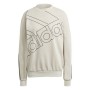 Sudadera sin Capucha Mujer Adidas Giant Logo Beige de Adidas, Mujer - Ref: S6434849, Precio: 0,00 €, Descuento: %